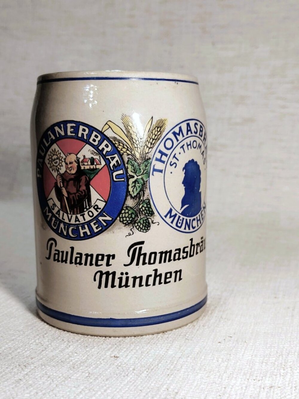 Vintage German Beer Stein 1960-70'S era "1/2 L"